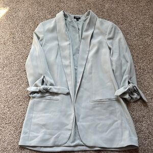 Express Women's Blazer in Light blue